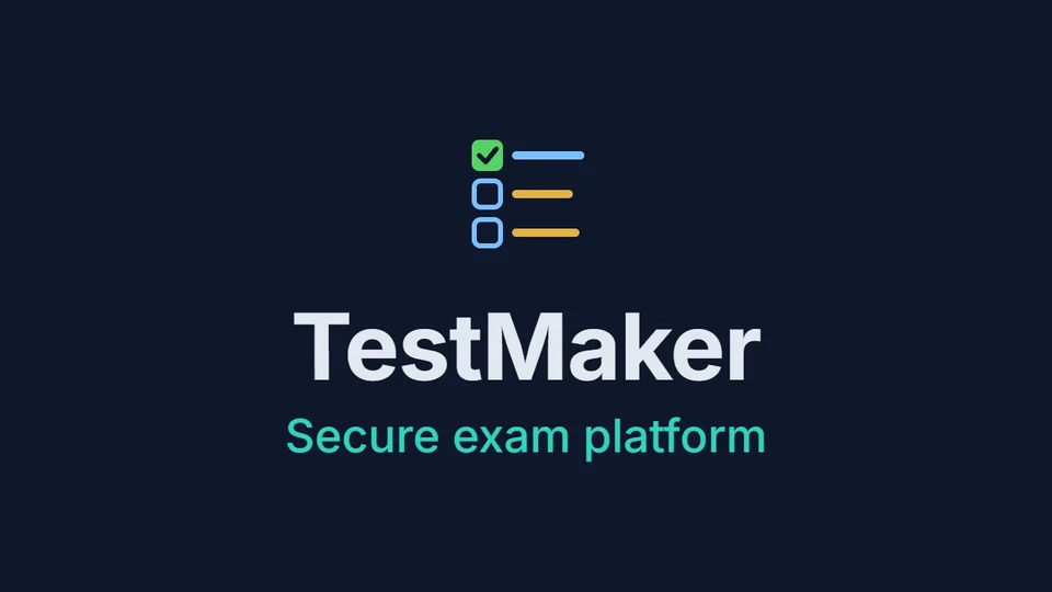 Screenshot of TestMaker